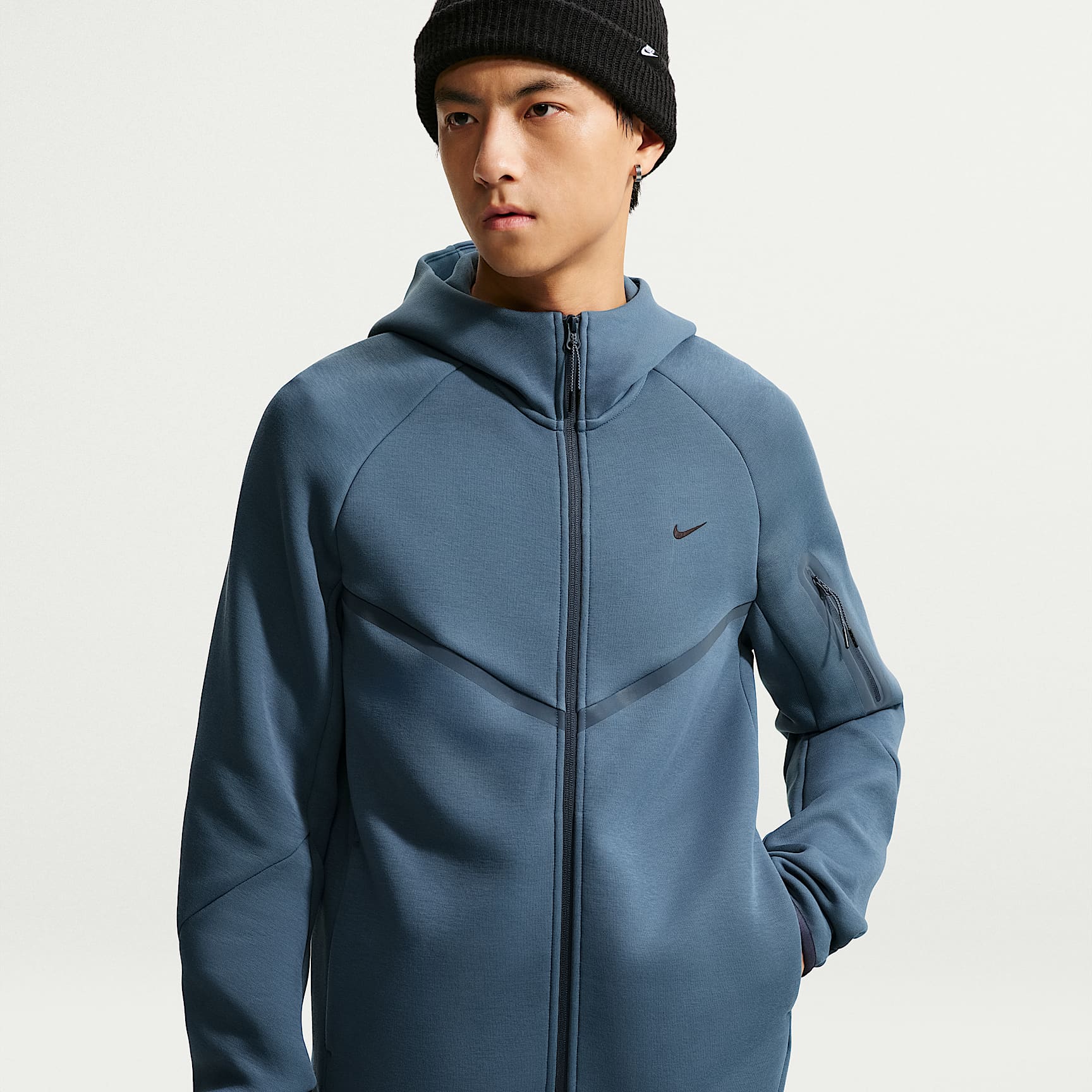 NIKE Tech Fleece フルジップパーカー リフレクティブM NIKE公式】ナイキ テック メンズ フリース フルジップ ウィンド